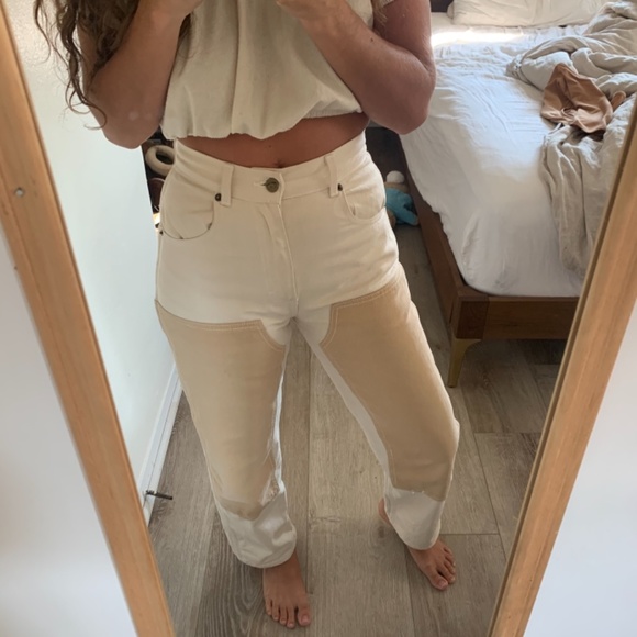 Rudy Jude Honey Colorblock Utility Jeans - Picture 3 of 5